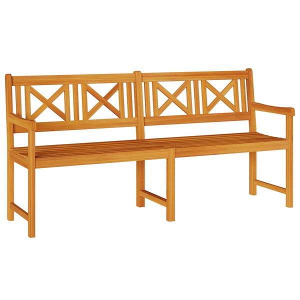 Grote foto vidaxl tuinbank 180x56x90 cm massief acaciahout tuin en terras tuinmeubelen