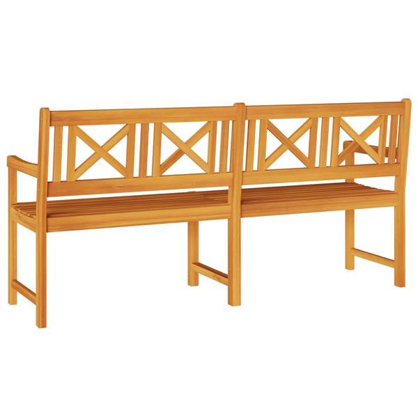 Grote foto vidaxl tuinbank 180x56x90 cm massief acaciahout tuin en terras tuinmeubelen