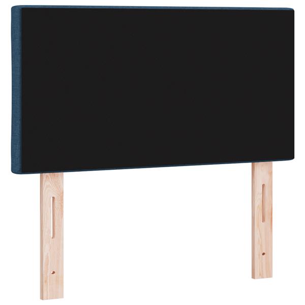 Grote foto vidaxl hoofdbord met ruitjes 80 cm stof blauw antiek en kunst stoelen en banken