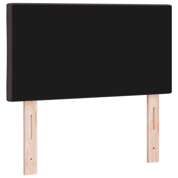 Grote foto vidaxl hoofdbord met ruitjes 80 cm stof donkerbruin antiek en kunst stoelen en banken