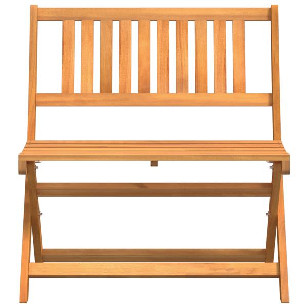 Grote foto vidaxl vouwbare tuinbank 80x46x85 cm van massief acaciahout tuin en terras tuinmeubelen