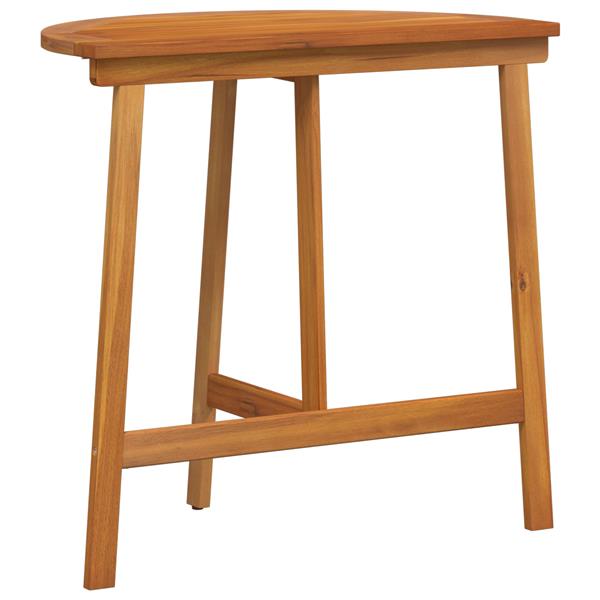 Grote foto vidaxl vouwtuin tafel halfrond 78x46x75 cm van massief acaciahout tuin en terras tuinmeubelen