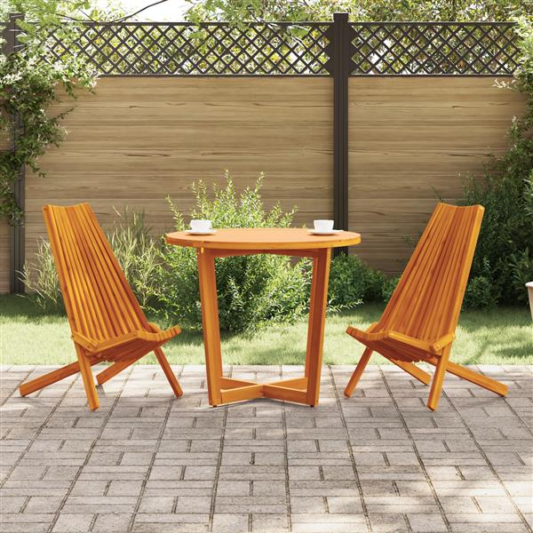 Grote foto vidaxl tuinstoelen 2 st inklapbaar massief acaciahout tuin en terras tuinmeubelen