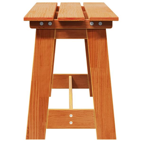 Grote foto vidaxl buitenbank acacia 119x35x47 cm massief hout tuin en terras tuinmeubelen
