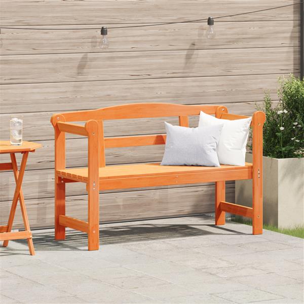Grote foto vidaxl tuinbank acacia 119x76x44 cm massief hout tuin en terras tuinmeubelen