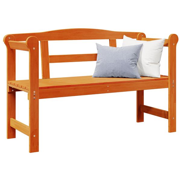 Grote foto vidaxl tuinbank acacia 119x76x44 cm massief hout tuin en terras tuinmeubelen