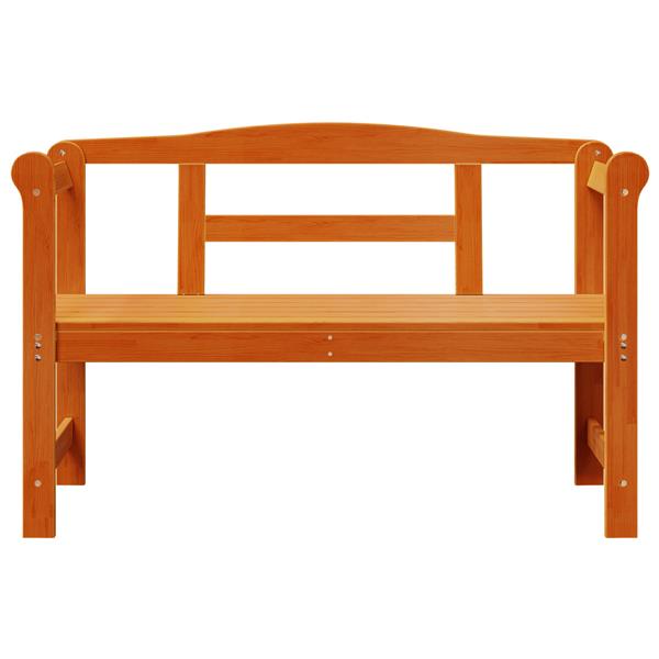 Grote foto vidaxl tuinbank acacia 119x76x44 cm massief hout tuin en terras tuinmeubelen