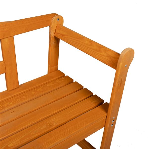 Grote foto vidaxl tuinbank acacia 119x76x44 cm massief hout tuin en terras tuinmeubelen