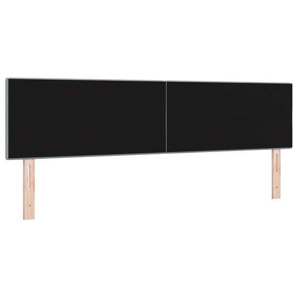 Grote foto vidaxl hoofdbord met knopen 180 cm stof lichtgrijs antiek en kunst stoelen en banken