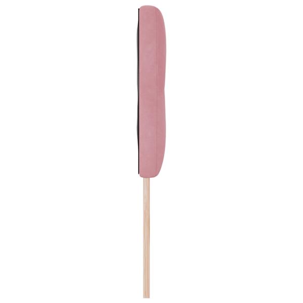 Grote foto vidaxl hoofdbord met knopen 160 cm fluweel roze antiek en kunst stoelen en banken