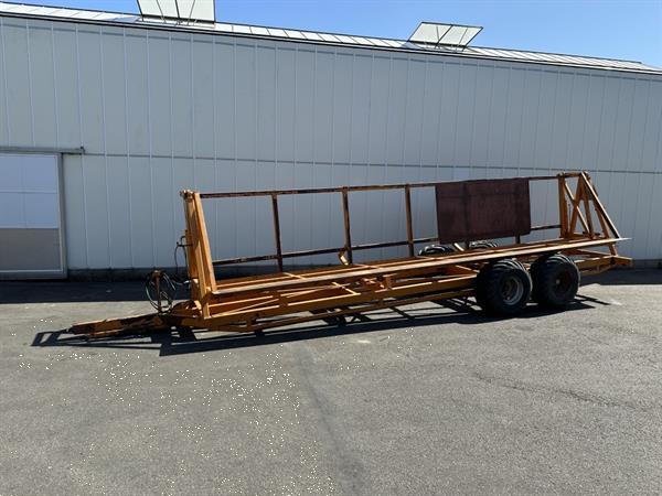 Grote foto keulmac transportwagen kantelwagen voor het oogsten in 4 kisten van max 160 cm agrarisch aanhangwagens