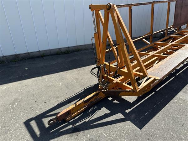 Grote foto keulmac transportwagen kantelwagen voor het oogsten in 4 kisten van max 160 cm agrarisch aanhangwagens