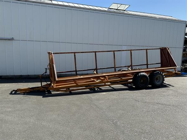 Grote foto keulmac transportwagen kantelwagen voor het oogsten in 4 kisten van max 160 cm agrarisch aanhangwagens