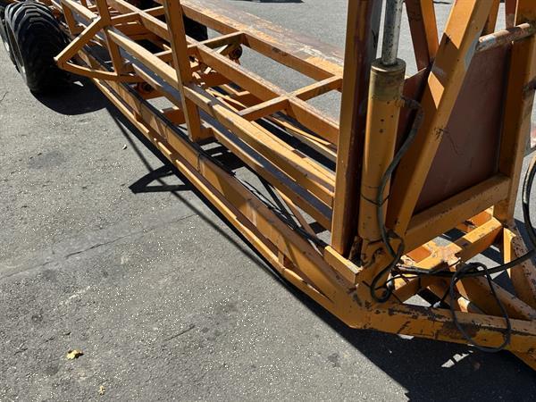 Grote foto keulmac transportwagen kantelwagen voor het oogsten in 4 kisten van max 160 cm agrarisch aanhangwagens