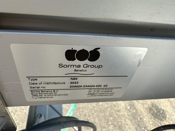 Grote foto sorma n60 transportband 610 x 40 cm agrarisch transportbanden