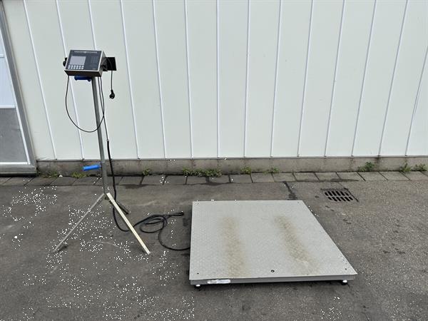 Grote foto lre dts v afweegmachine 100 x 100 cm max. 1500 kg voor pallets agrarisch tuinbouw