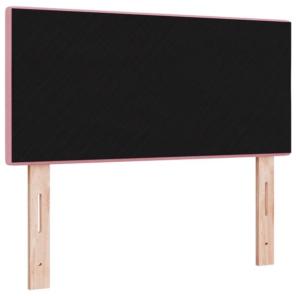Grote foto vidaxl hoofdbord met knopen 80 cm fluweel roze antiek en kunst stoelen en banken
