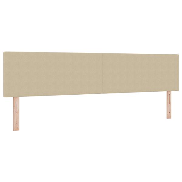 Grote foto vidaxl hoofdbord effen 200 cm ribfluweel lichtgroen grijs antiek en kunst stoelen en banken