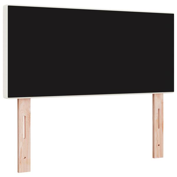 Grote foto vidaxl hoofdbord effen 80 cm ribfluweel cr mekleurig antiek en kunst stoelen en banken