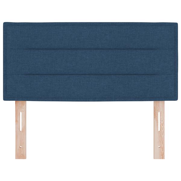 Grote foto vidaxl hoofdbord met strepen 100 cm stof blauw antiek en kunst stoelen en banken