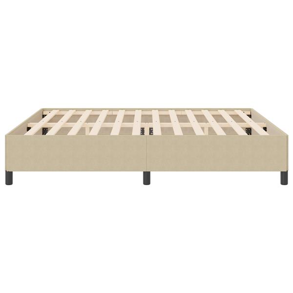Grote foto vidaxl bedframe 200x200 cm ribfluweel lichtgroen grijs antiek en kunst stoelen en banken
