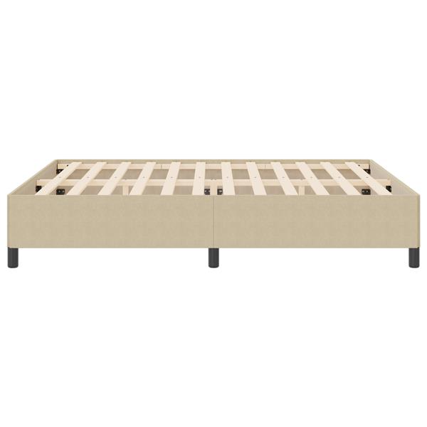 Grote foto vidaxl bedframe 180x200 cm ribfluweel lichtgroen grijs antiek en kunst stoelen en banken