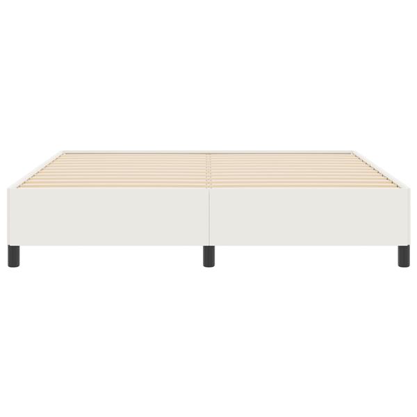 Grote foto vidaxl bedframe 180x200 cm ribfluweel cr mekleurig antiek en kunst stoelen en banken