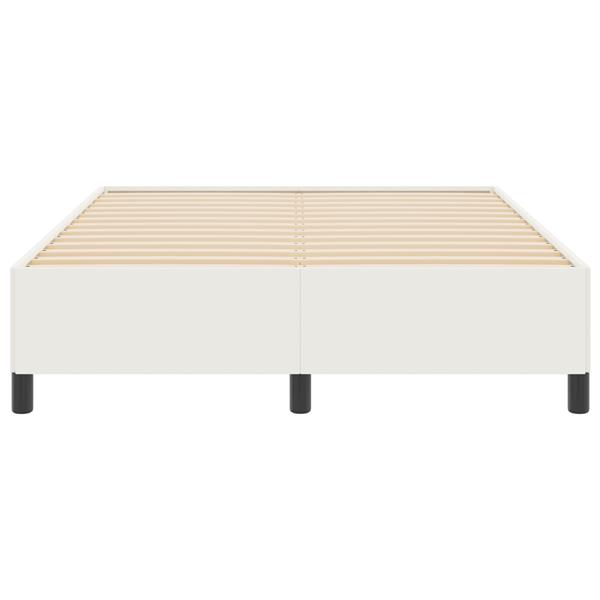 Grote foto vidaxl bedframe 160x200 cm ribfluweel cr mekleurig antiek en kunst stoelen en banken