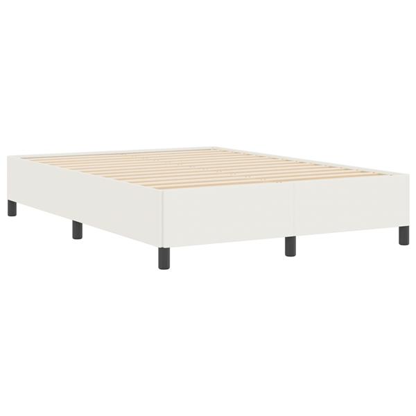 Grote foto vidaxl bedframe 160x200 cm ribfluweel cr mekleurig antiek en kunst stoelen en banken