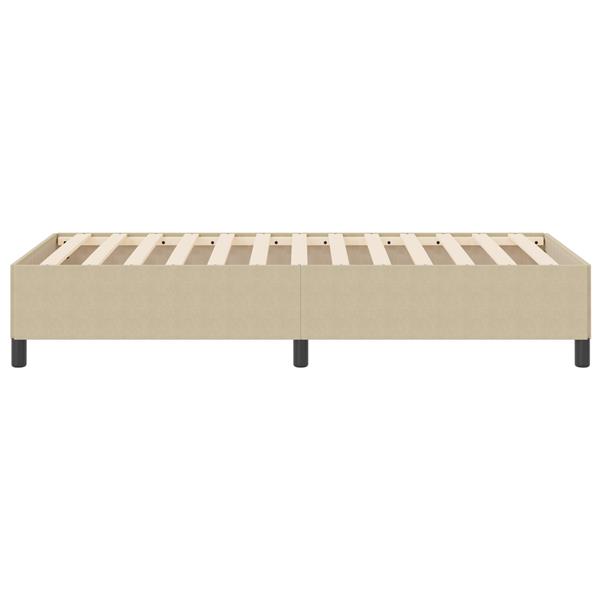 Grote foto vidaxl bedframe 90x200 cm ribfluweel lichtgroen grijs antiek en kunst stoelen en banken