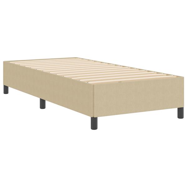 Grote foto vidaxl bedframe 80x200 cm ribfluweel lichtgroen grijs antiek en kunst stoelen en banken