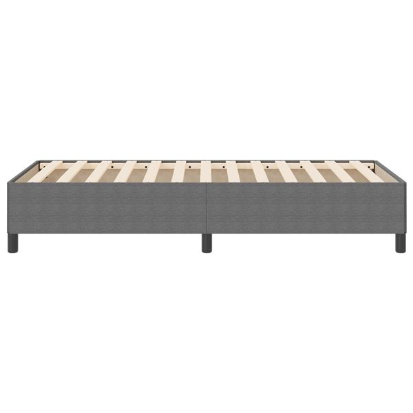 Grote foto vidaxl bedframe 80x200 cm ribfluweel lichtgrijs antiek en kunst stoelen en banken