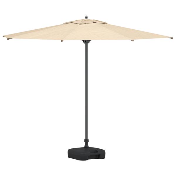 Grote foto vidaxl parasolvoet 28 kg met zand of 24 l water tuin en terras overige tuin en terras