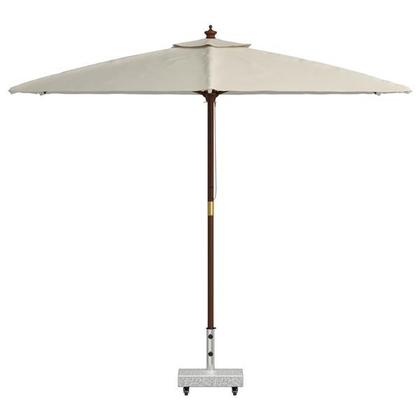 Grote foto vidaxl parasolverwaddubaar voor 38 48mm palen grijs graniet 25 kg rechthoekig tuin en terras overige tuin en terras