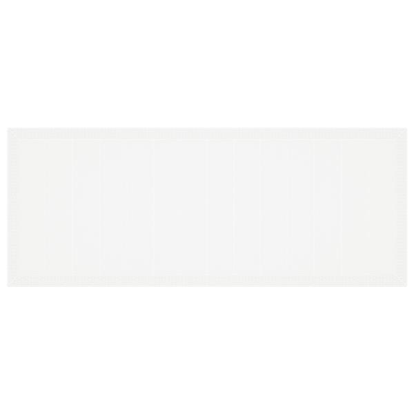 Grote foto vidaxl tuintafel 250x100x73 cm poly rattan wit tuin en terras tuinmeubelen