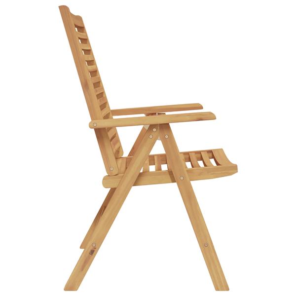 Grote foto vidaxl tuinstoelen 4 st inklapbaar massief teakhout tuin en terras tuinmeubelen