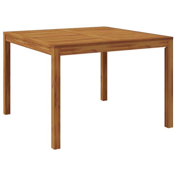 Grote foto vidaxl 5 delige tuin eetset grijs poly rattan acacia tuin en terras tuinmeubelen