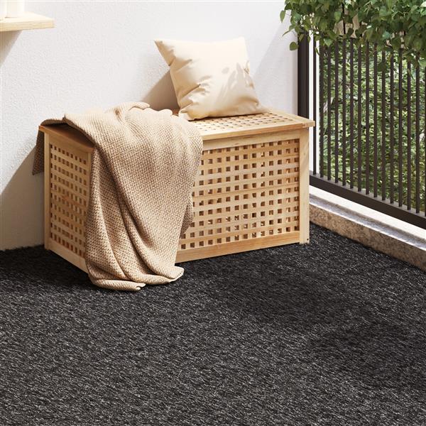 Grote foto vidaxl kunstgras 1x10 m 40 mm zwart tuin en terras sierplanten