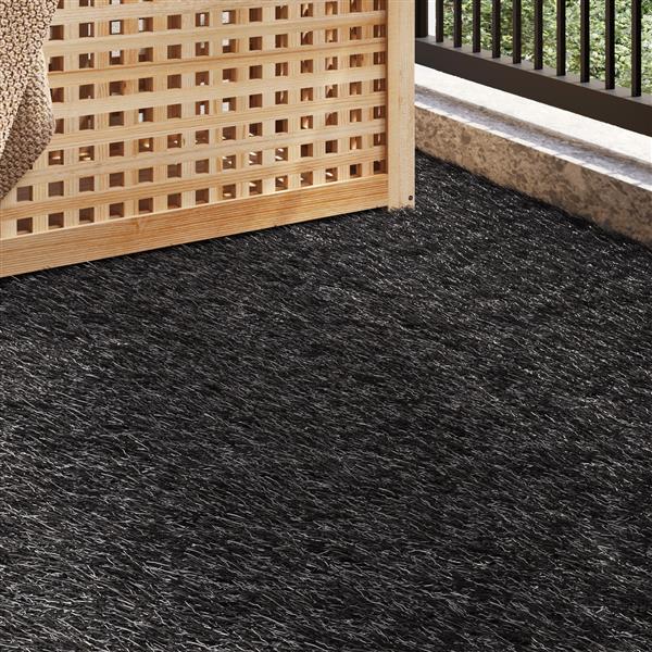 Grote foto vidaxl kunstgras 1x2 m 40 mm zwart tuin en terras sierplanten