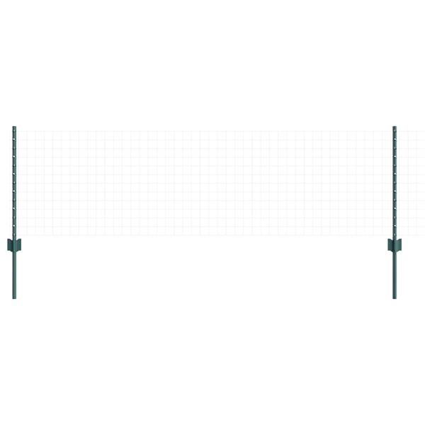 Grote foto vidaxl funderingspalen 11 stuks u profiel groen 60 cm staal tuin en terras overige tuin en terras