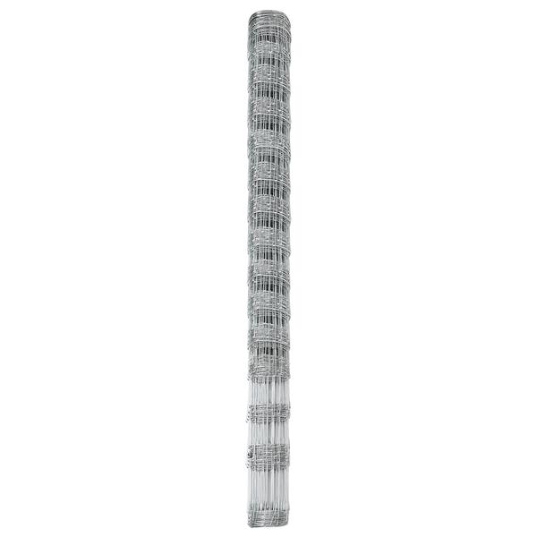 Grote foto vidaxl veldfence 1.6x25 m gegalvaniseerd staal tuin en terras hekken en schuttingen
