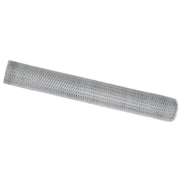 Grote foto vidaxl hexagon tuinafscheiding 1.2x50 m gegalvaniseerd staal tuin en terras hekken en schuttingen