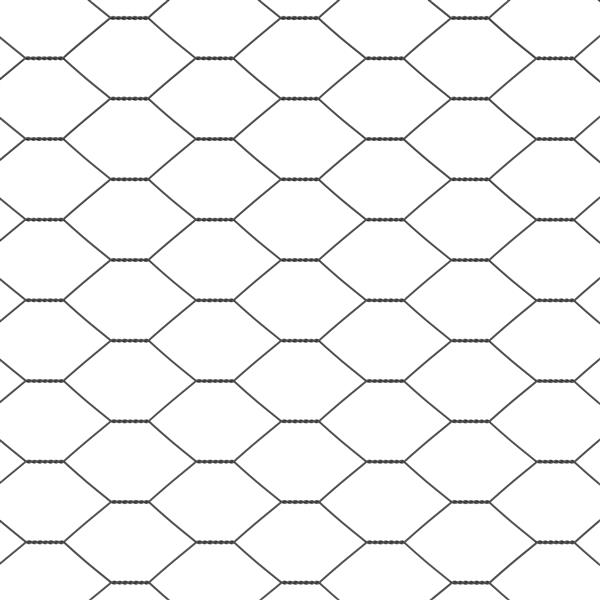 Grote foto vidaxl hexagon tuinhek grijs 1 6x10 m staal tuin en terras hekken en schuttingen