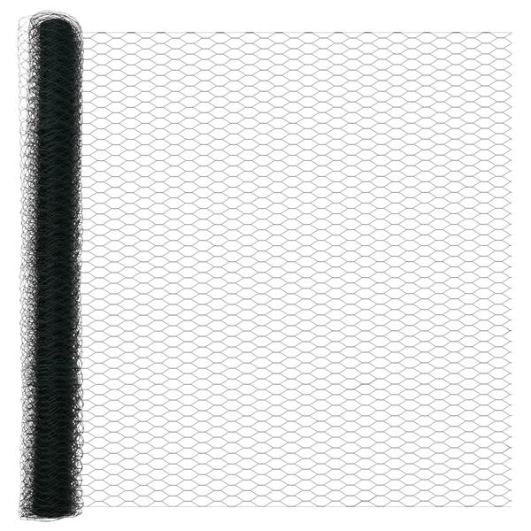 Grote foto vidaxl hexagon schutting groen 1 6x10 m staal tuin en terras hekken en schuttingen