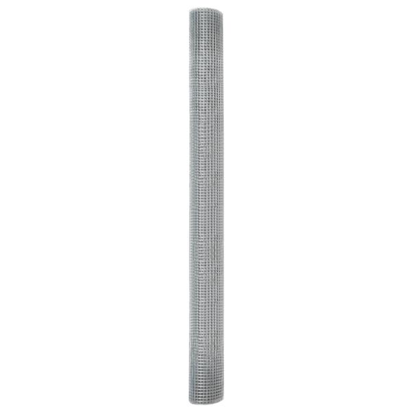 Grote foto vidaxl gegalvaniseerd staal gelaste draadhek 1 6x10 m tuin en terras hekken en schuttingen