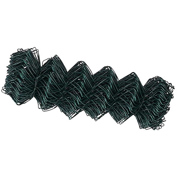 Grote foto vidaxl kettinglink schutting groen 0.4x10 m staal tuin en terras hekken en schuttingen