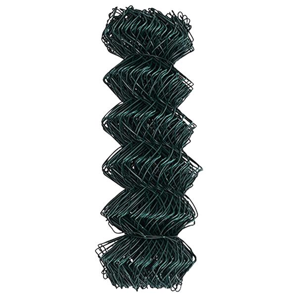 Grote foto vidaxl kettinglink schutting groen 0.4x10 m staal tuin en terras hekken en schuttingen