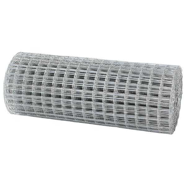 Grote foto vidaxl euro hek 0.4x25 m gegalvaniseerd staal tuin en terras hekken en schuttingen