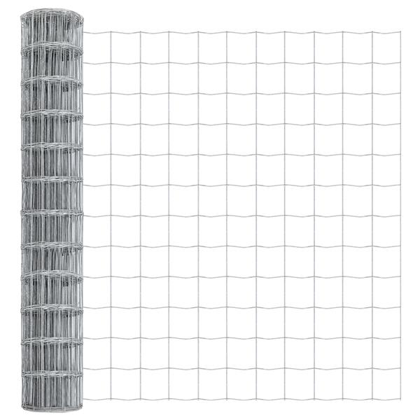 Grote foto vidaxl euro fence 1x10 m geavanceerd staal tuin en terras hekken en schuttingen