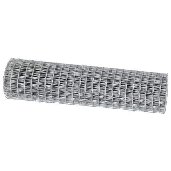 Grote foto vidaxl euro omheining 1.2x10 m gegalvaniseerd staal tuin en terras hekken en schuttingen